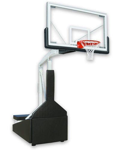 First Team Tempest Triumph Basketball Goal Systems - 42"x72" Tempered Glass